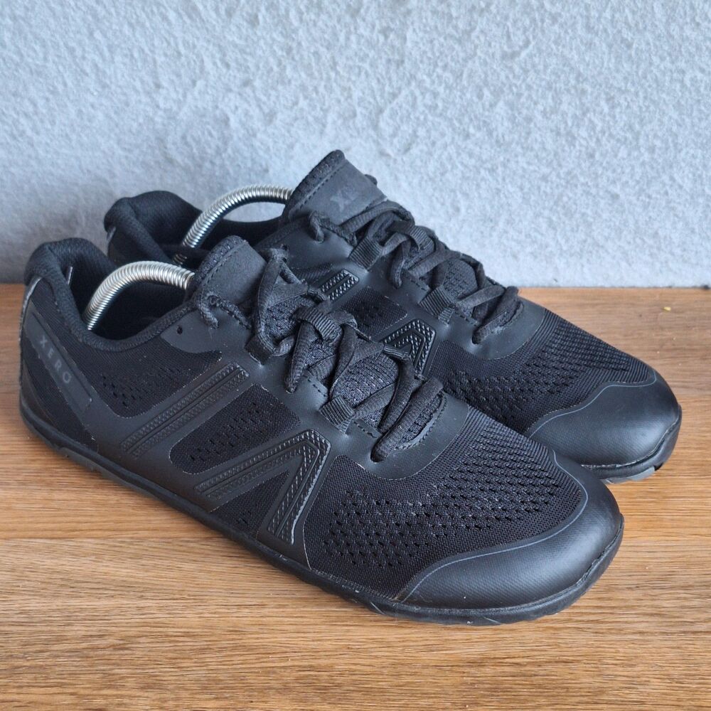 Xero Shoes HFS Athletic Sneakers Men’s 10.5 43.5 Black Minimalist Running
